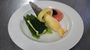 Leaping salmon